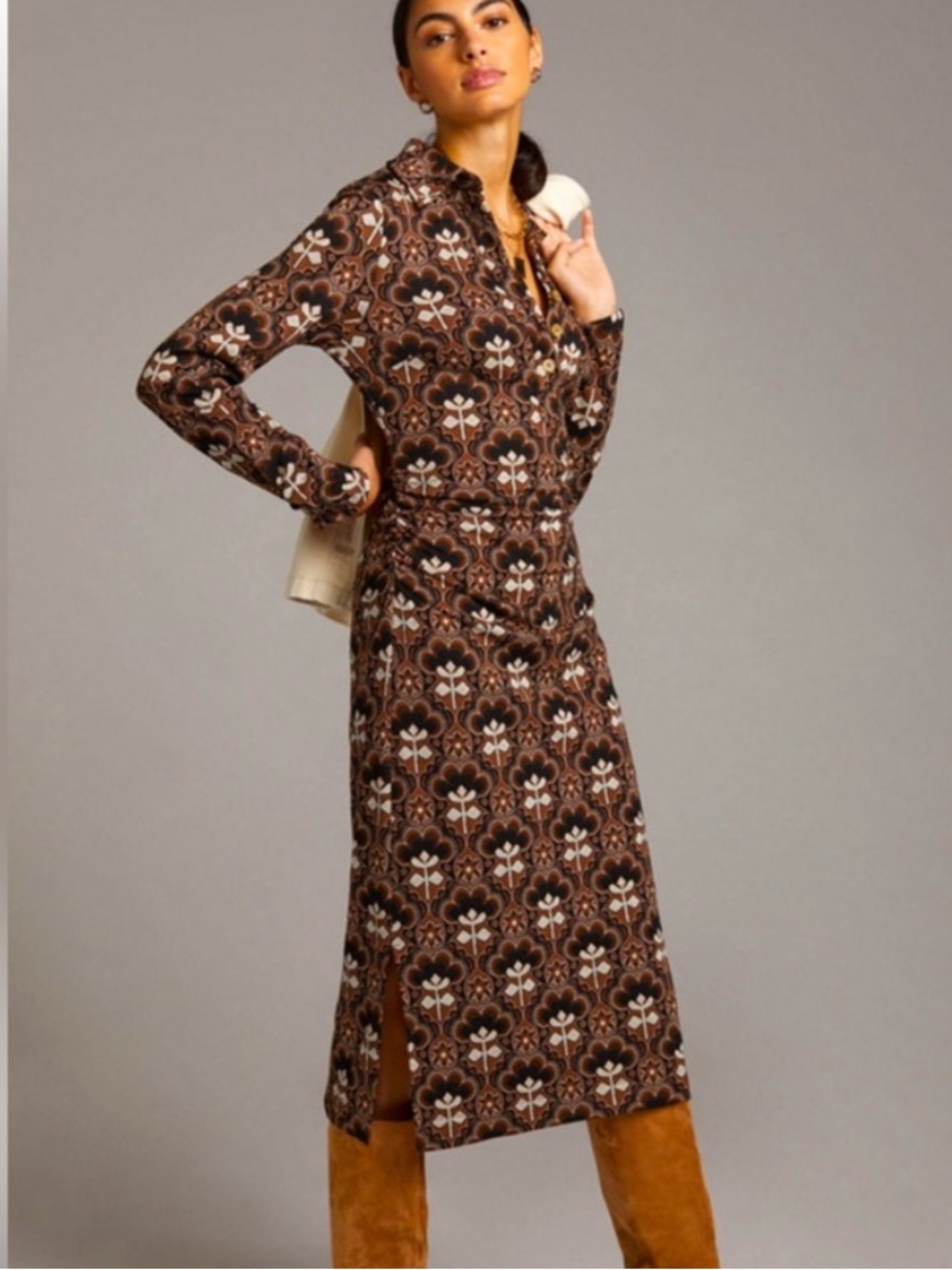 Maeve Polo Midi Dress